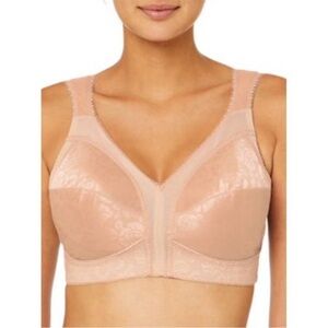Playtex 18 Hour Ultimate Shoulder Comfort Wireless Bra Cafe Au Lait New